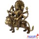 Brass Durga Maa Statue