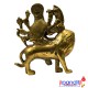 Brass Durga Maa Statue (Sherawali)