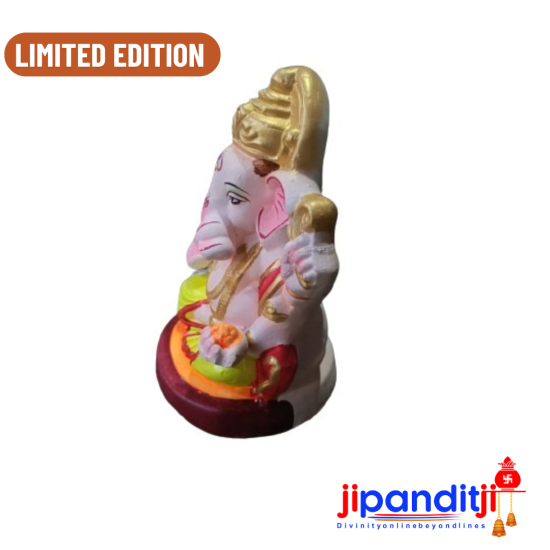 Eco-Friendly Ganesha Idol - Celebrate with Nature's Blessings