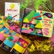 Organic Herbal Holi Gulaal 4 Colors; Lab-Tested, Non-Toxic, Taste-Safe | Washable | Gift Set | Eco-Friendly