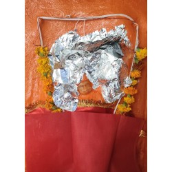 Hanuman ji ka chola at Siddh Balaji Mandir