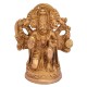 Pure Brass Metal Panch mukhi Sitting Hanuman ji