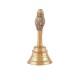 Brass Puja Bell, Pooja Ghanti/Ghanta for Home and Temple, Prayer Bell, Pooja Mandir Bell