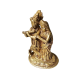 Divine Radha Krishna Brass Statue