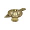Brass Small Size Diya/Pital Jyot Diva/Pooja Deepak/Puja Deep (Gold) Brass Table Diya