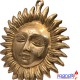 Brass Wall Hanging Surya (Sun) Wall Hanging | Protects Home from All Kind of Negative Energy