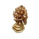 Pure Brass Metal Panch mukhi Sitting Hanuman ji Big