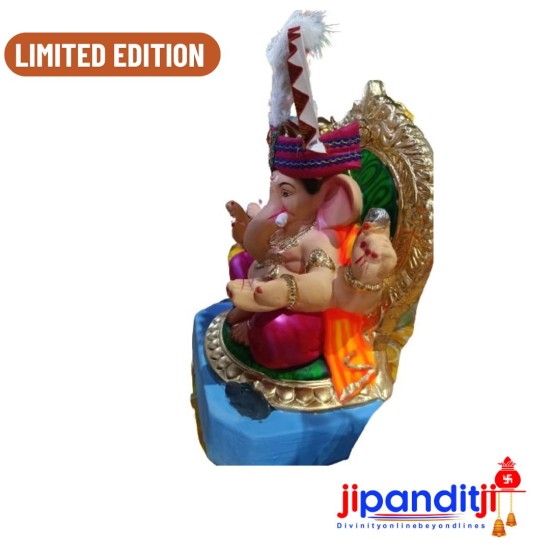 Handmade Eco-friendly Ganesha Idol 18 "