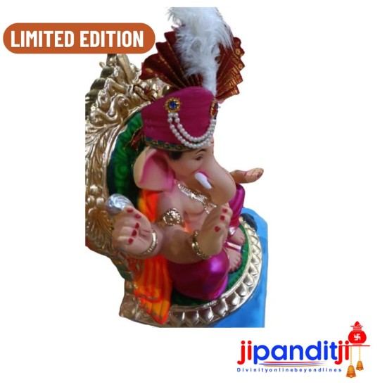 Handmade Eco-friendly Ganesha Idol 18 "