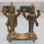 Laxmi Narayan Statue in brass