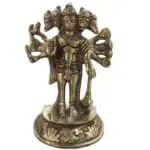 Lord Hanuman Ji Murti Bajrangbali with Gada Bhagwan Statue Showpiece for Pooja Gift Living Room Decoration Home Décor
