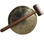 Brass Puja Bell | Ghanta | Ghadiyal | Aarti Ghanti | Mandir Temple Bell | Pital Ghanta with Stick | Jhalar Bell for Worship & Havan