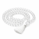 Sphatik Mala (Crystal Quartz) – 108 Beads Original Japa Mala for Meditation & Chanting | jipanditji