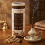 Jipanditji Prana Shuddhi Ayurvedic Dhoopana Sticks (Temple Loban) | 30 Thick 7mm Sticks | 100% Herbal | Charcoal-Free & Bamboo-Free | 60 Min Burn | For Daily Pooja, Home Purification & Meditation
