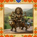 Durga Maa Large Idol in brass