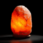 Abhimantrit Himalayan Salt Lamp, 3-4 kg with Bulb and Electric Cord