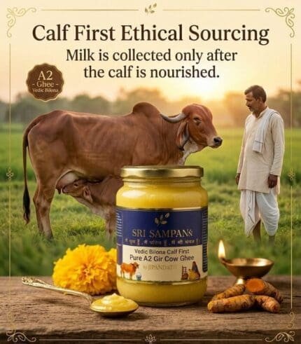 Calf first Pure A2 Gir Cow Bilona Ghee