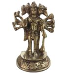 Lord Hanuman Ji Murti Bajrangbali with Gada Bhagwan Statue Showpiece for Pooja Gift Living Room Decoration Home Décor
