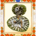 Green Designer Ladoo Gopal Dress