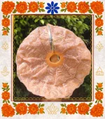 Pink Designer Ladoo Gopal Dress | Elegant Thakur Ji Poshak with Sequin & Thread Work  - Image 4