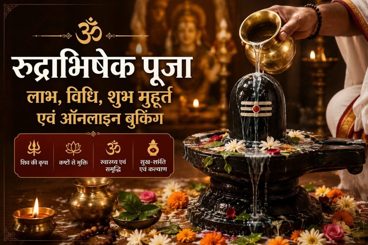 Rudrabhishek Puja on Parad Shivling in Ujjain by experienced Vedic Pandits