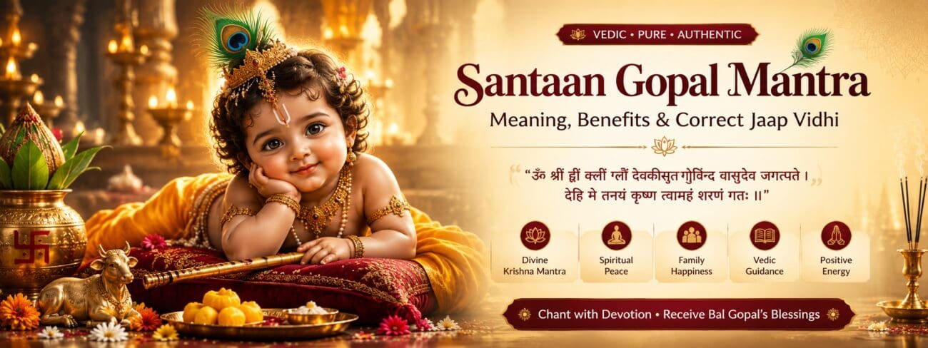 Santaan Gopal Mantra – Meaning, Benefits and Correct Jaap Vidhi dedicated to Lord Bal Gopal
